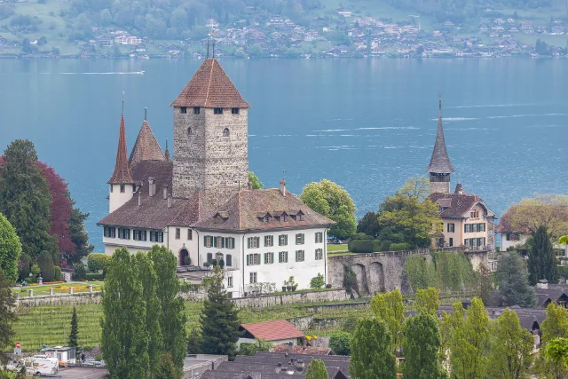 Schloss Spiez am Thunersee.